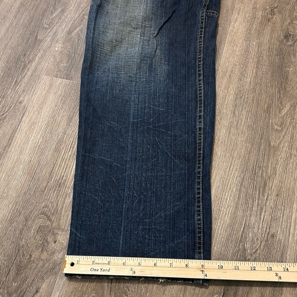 Vintage Y2k Sean John Baggy Jeans Mens 34x32 Blue Skater Grunge Wide Leg Blue - Picture 12 of 12
